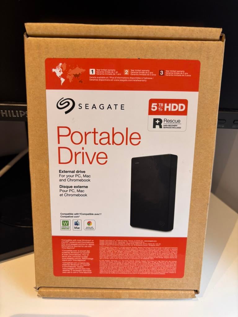 Disque dur externe 5to SEAGATE (neuf), Enlèvement ou Envoi, Neuf, 5to, Externe