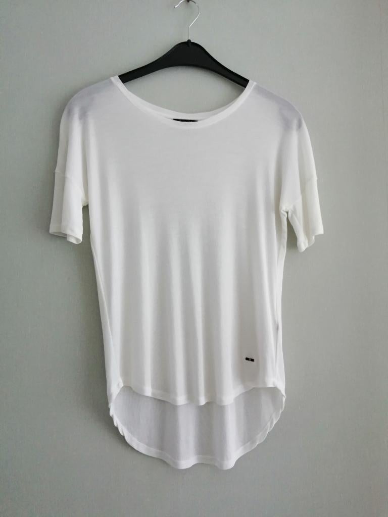 jolie chemise à manches longues Massimo Dutti taille S, Manches courtes, Massimo Dutti, Taille 36 (S), Porté