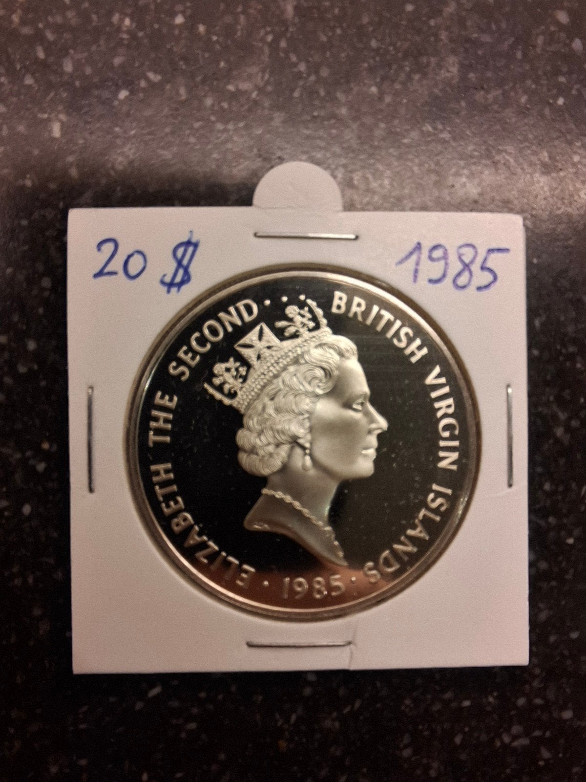 20 dollar Zilver 1985, Ophalen of Verzenden