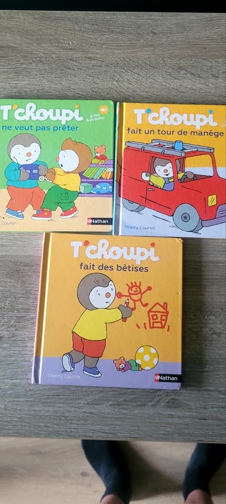 3x livres tchoupi, Boeken, Ophalen
