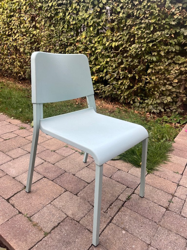 Stoelen, Maison & Meubles, Comme neuf, Synthétique, Enlèvement, Bleu