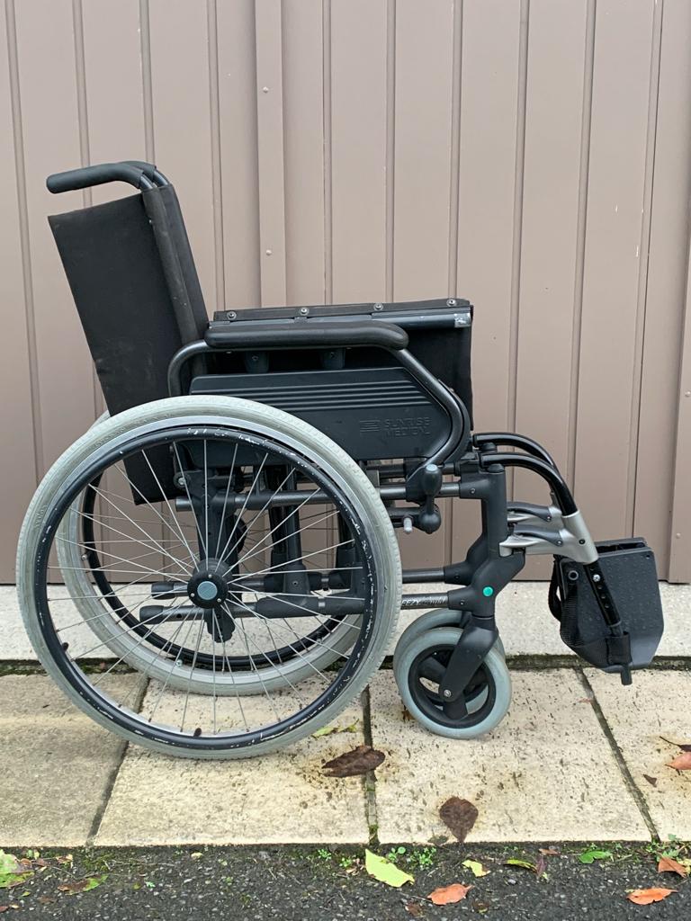 Rolstoel breezy light, Ophalen