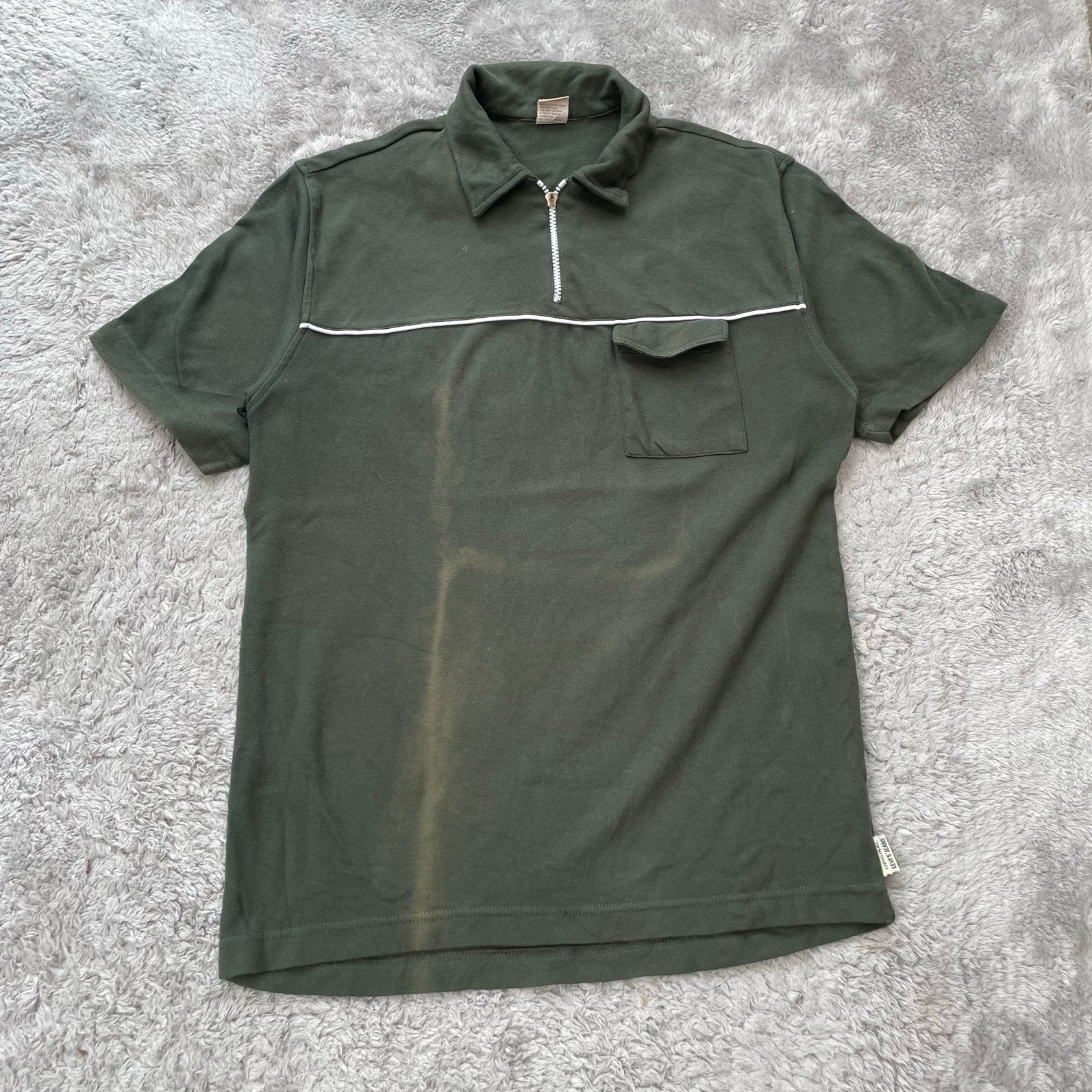Levi's Vintage Half-Zip Polo Shirt, Ophalen of Verzenden, Zo goed als nieuw