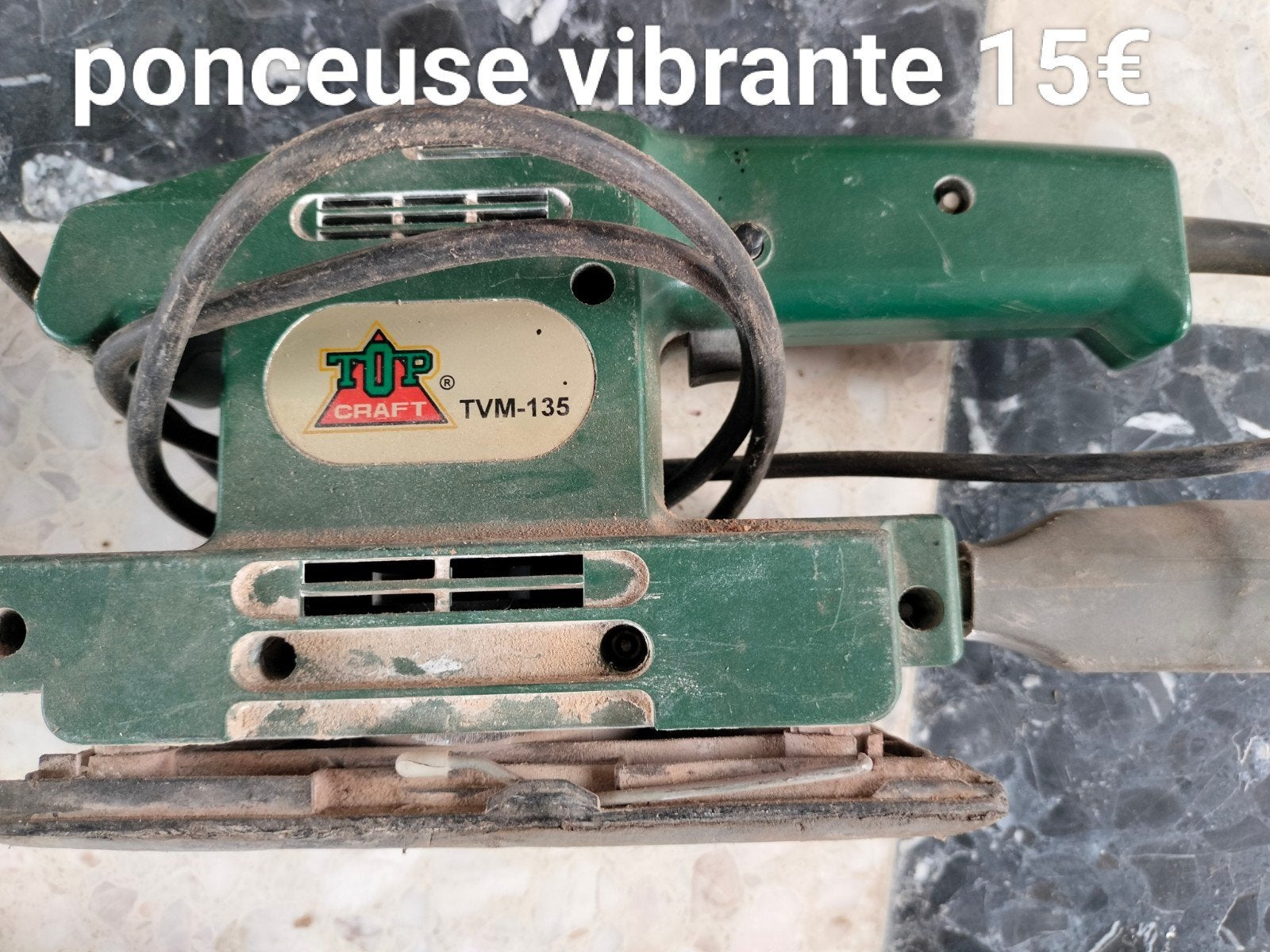 ponceuse vibrante, Bricolage & Construction, Outillage | Ponceuses, Enlèvement ou Envoi