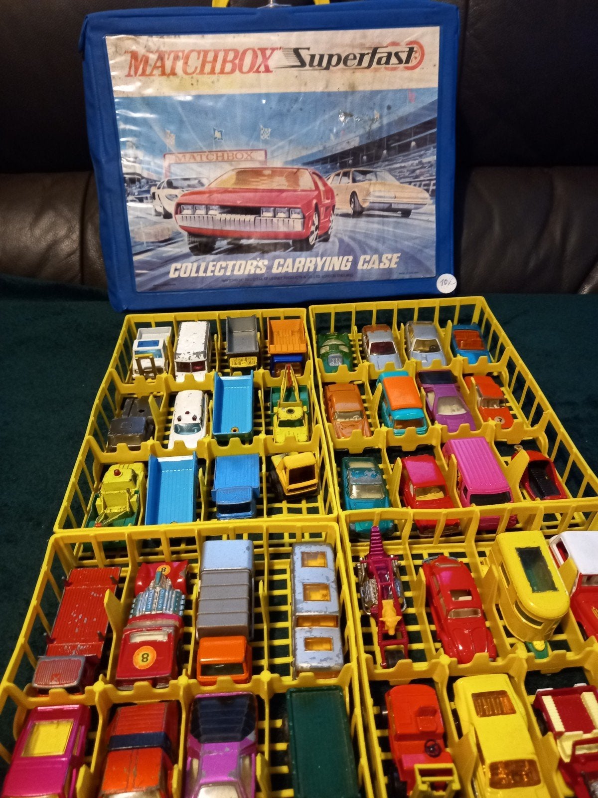 Matchbox case, Ophalen