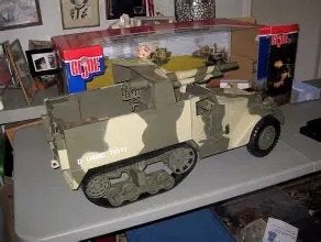 1/6 M3-tankvernietiger Gi Joe uit de Tweede Wereldoorlog, Ophalen, Nieuw