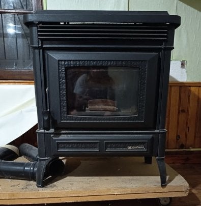 Pellet Extraflame Teodora poele, Huis en Inrichting, Ophalen, Gebruikt