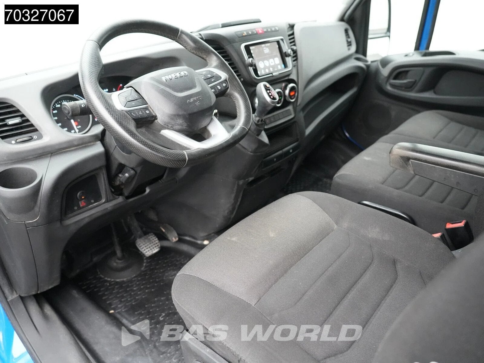 Iveco Daily 35C21 3.0L Automaat Dubbellucht 3,5t Trekhaak 21, Stof, Gebruikt, Euro 6, 4 cilinders