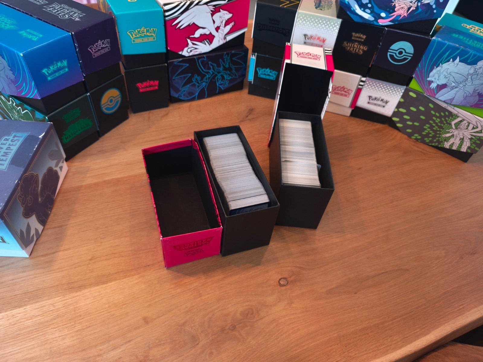 Pokémon kaarten – 1000 stuks voor €50 – Engels – Nieuwstaat, Hobby en Vrije tijd, Foil, Meerdere kaarten, Ophalen of Verzenden
