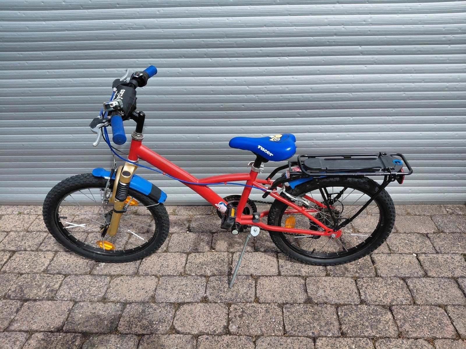 Kinderfiets 20 inch, Ophalen, Gebruikt, Velgrem, 20 inch of meer