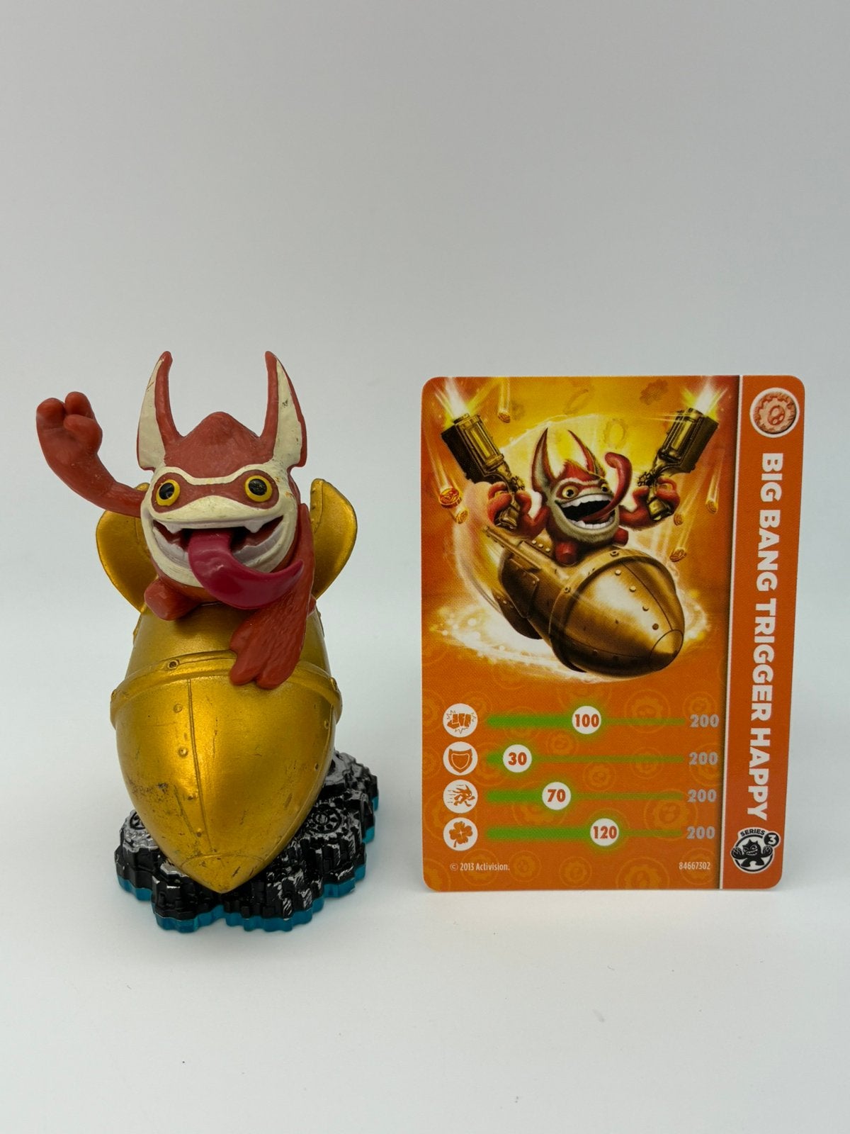 Skylanders Swap Force Springtime Trigger Happy met kaartje, Verzenden, Zo goed als nieuw