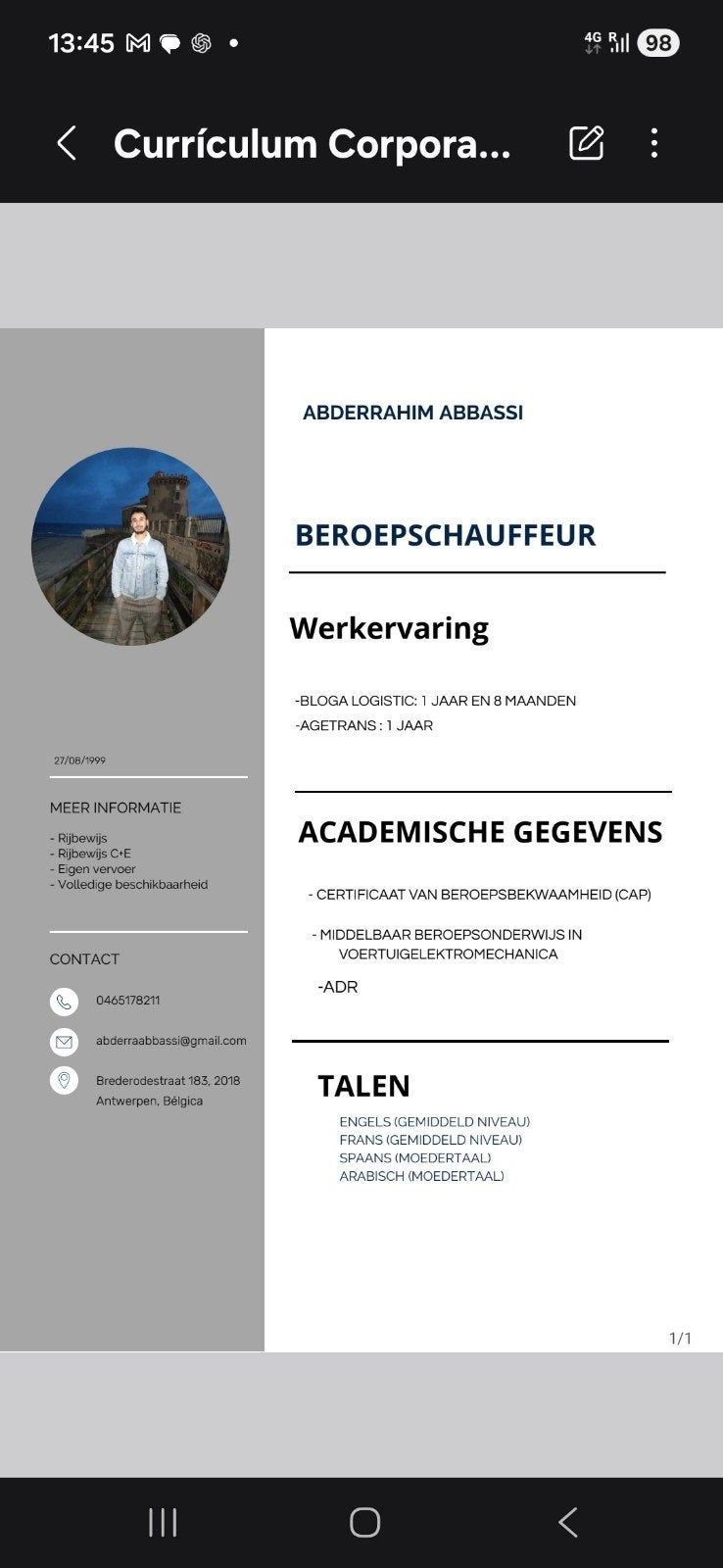 driver ce, Offres d'emploi, Autres horaires, À partir de 3 ans, Contrat à durée indéterminée, Convient comme travail d'appoint