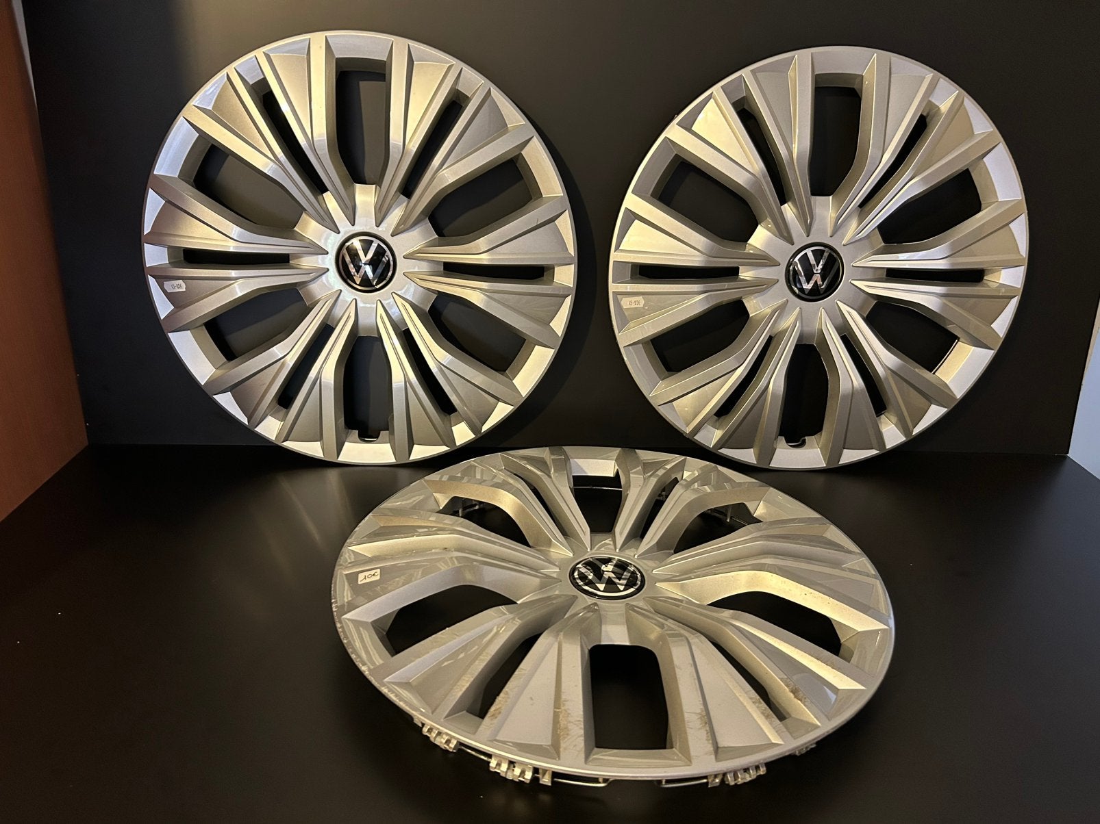 3 originele VW Caddy 17" wieldop, Auto diversen, Wieldoppen, Zo goed als nieuw, Ophalen of Verzenden