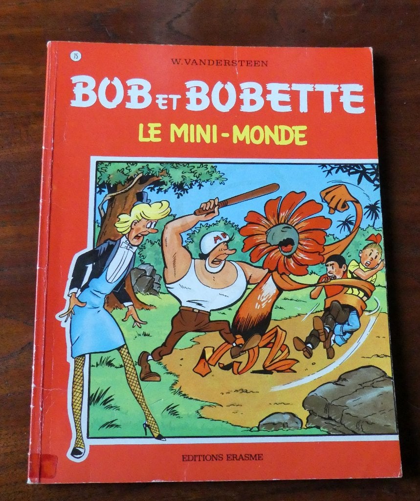 BD Bob et Bobette "Le mini-monde" 1975, Enlèvement ou Envoi