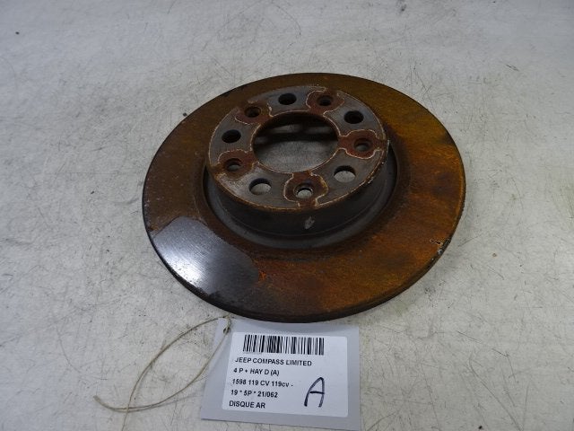 FREIN DISQUE ARRIÈRE Jeep Compass (MP) (01-2016/-), Utilisé, Jeep