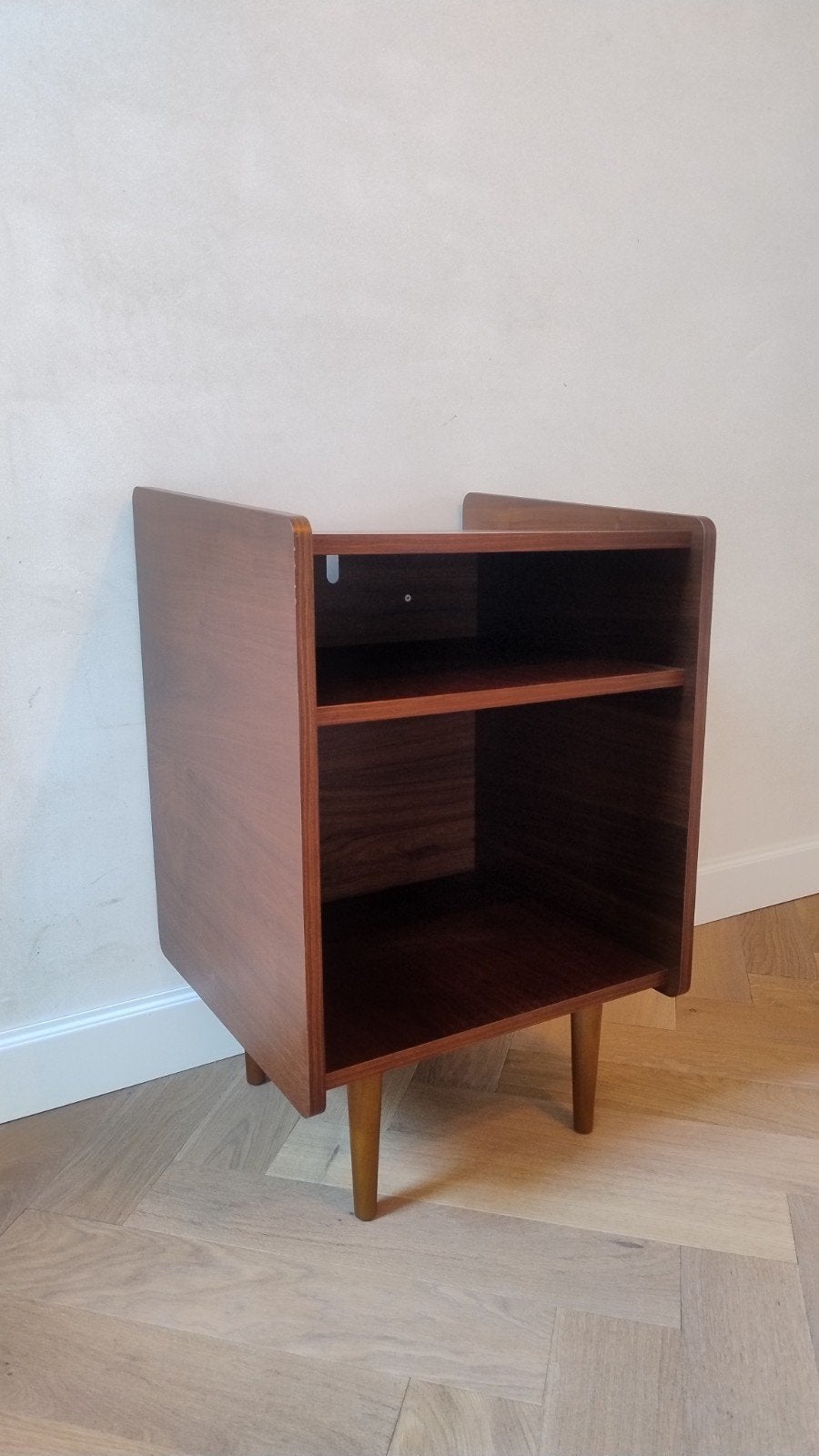 Retro kastje - vinylmeubel - bijzettafel - dressoir, Ophalen, Met plank(en), Nieuw, 50 tot 100 cm
