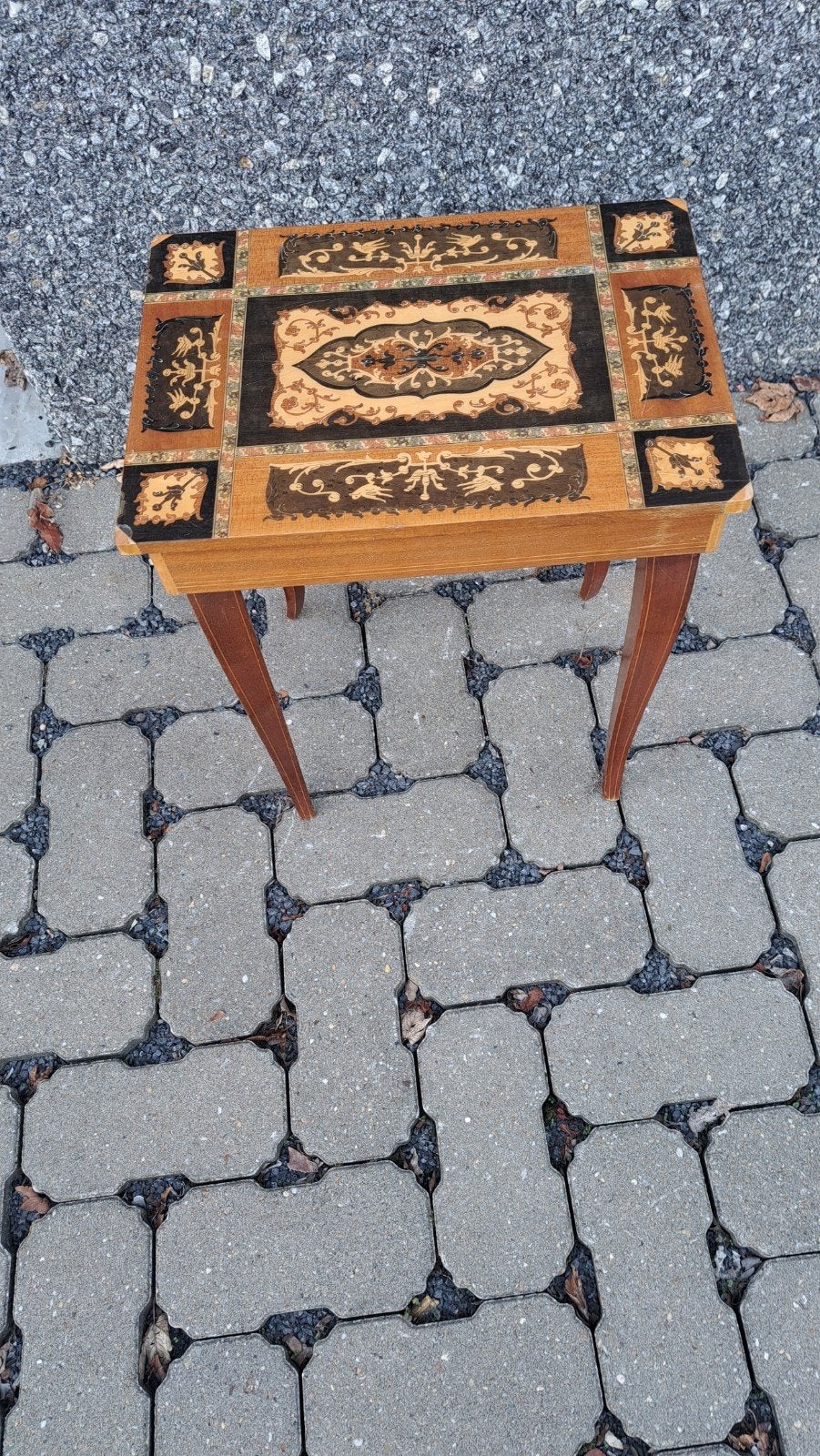 retro muziek tafel, Ophalen of Verzenden
