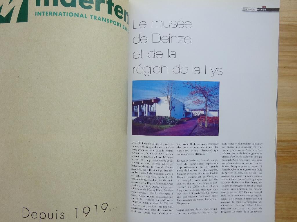 Laethem-Saint-Martin, De facto magazine, 2001, Enlèvement ou Envoi, Utilisé, Peinture et dessin