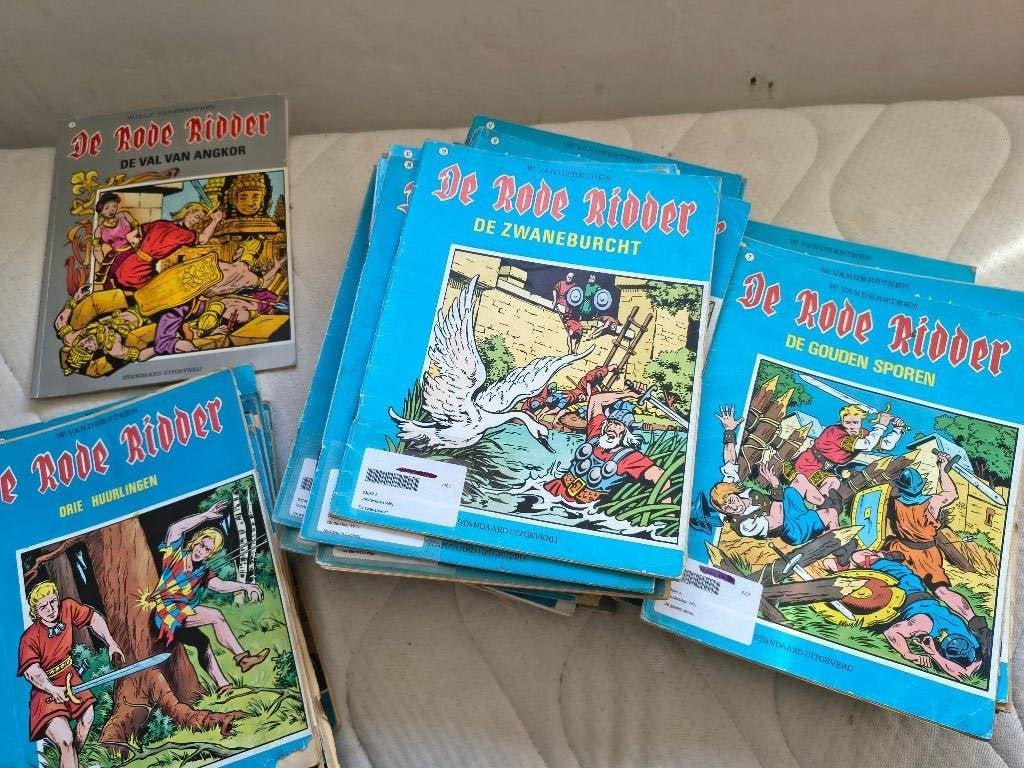 84 Rode Ridder strips, Boeken, Meerdere stripboeken, Ophalen of Verzenden, Gelezen, Willy Vandersteen