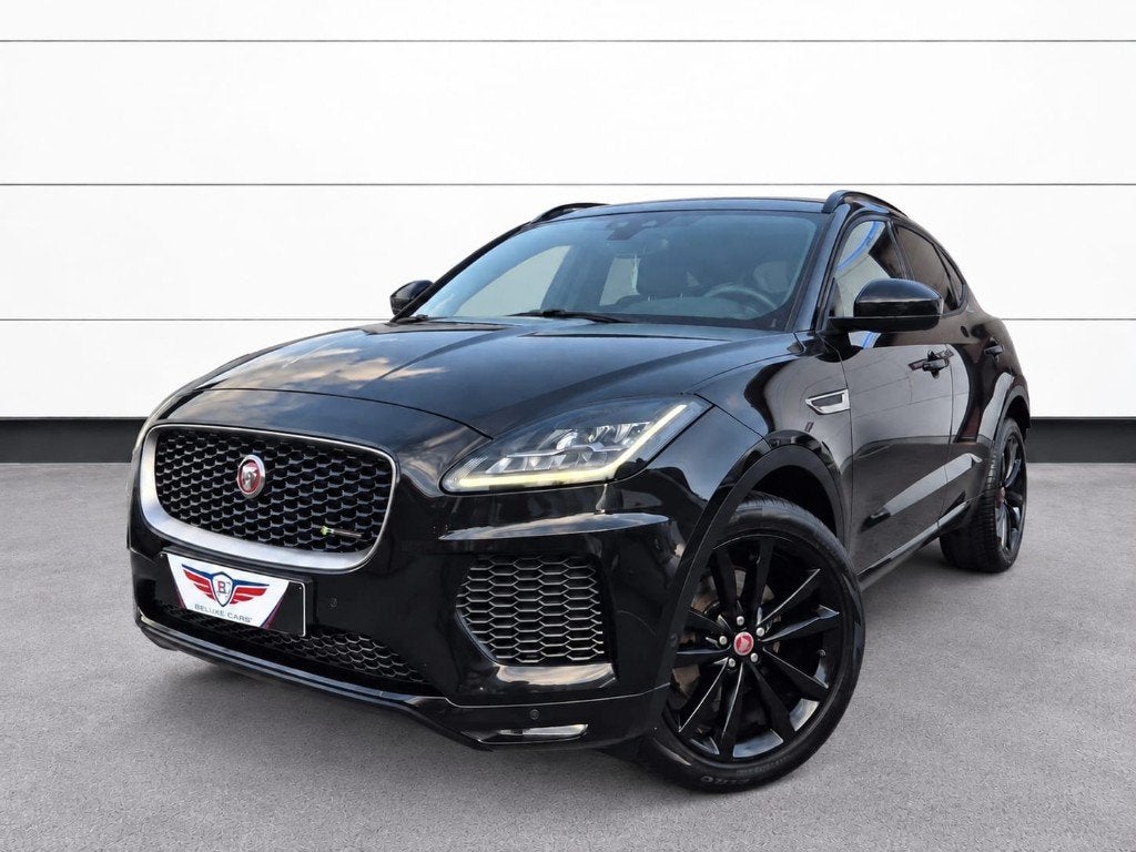 Jaguar E-Pace 2.0 D*R-SPORT*PANO*LED*CAMERA*AIRCO*GPS*JA*, Auto's, 4 cilinders, Zwart, Leder, Bedrijf