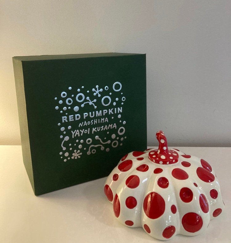 Yayoi Kusama : sculpture avec boite d’origine, Enlèvement ou Envoi, Sculpture