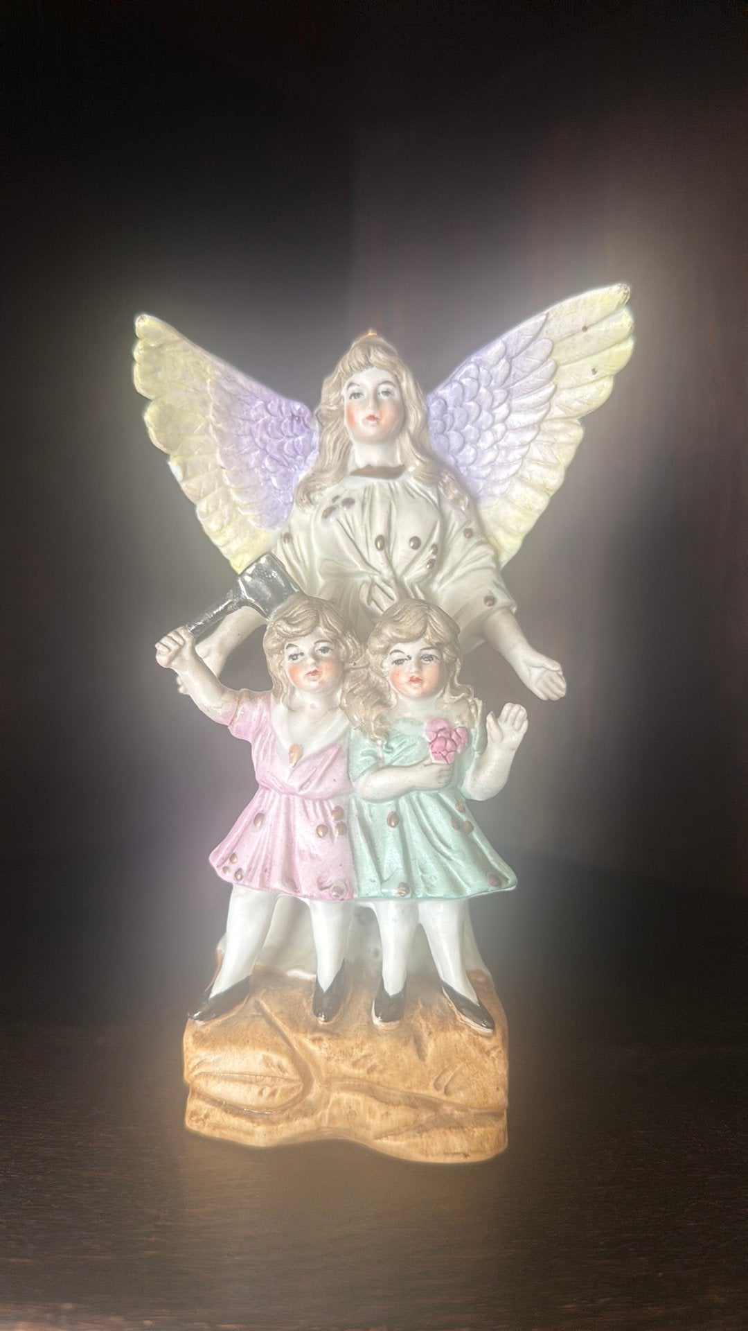 Statue ancienne d'un ange gardien, Antiquités & Art, Envoi