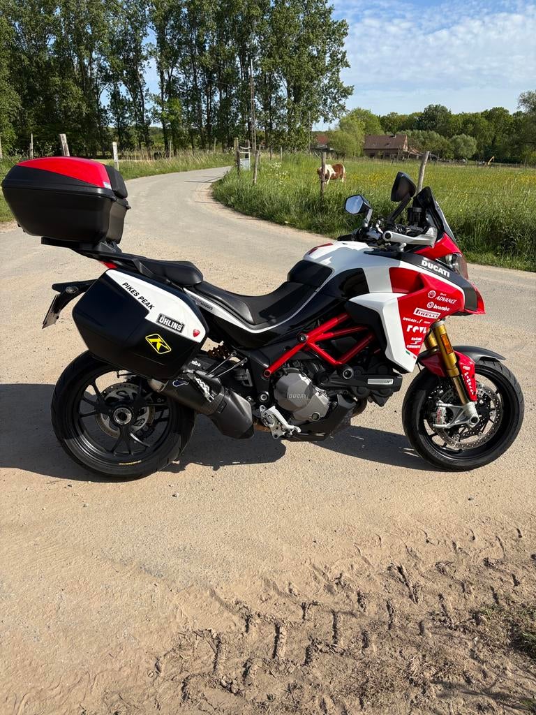 Ducati Multistrada 1260 pikes peak, Motoren, 2 cilinders, Occasion, Motorrijbewijs A, Handvatverwarming