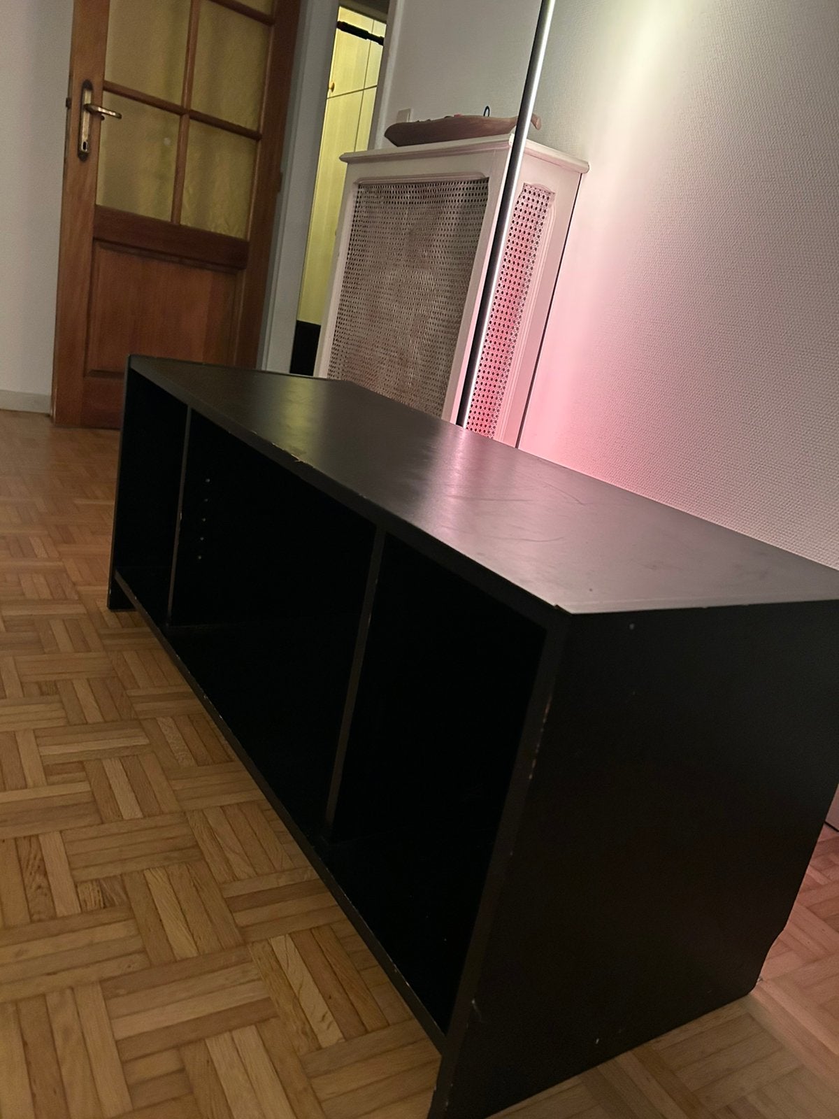 Tv meubel, Huis en Inrichting, Ophalen, Gebruikt, 100 tot 150 cm, Hout