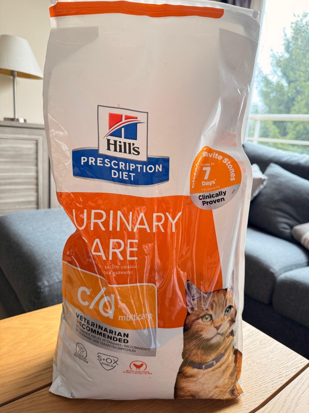 Croquette urinary care c/d hills pour chat adulte 6kg, Animaux & Accessoires, Enlèvement