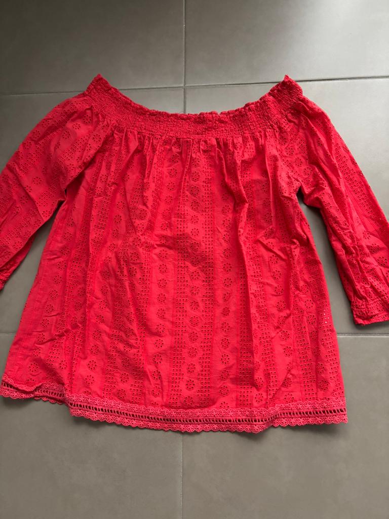 Rode tuniek lola & liza maat 42, Ophalen of Verzenden, Zo goed als nieuw, Maat 42/44 (L), Rood
