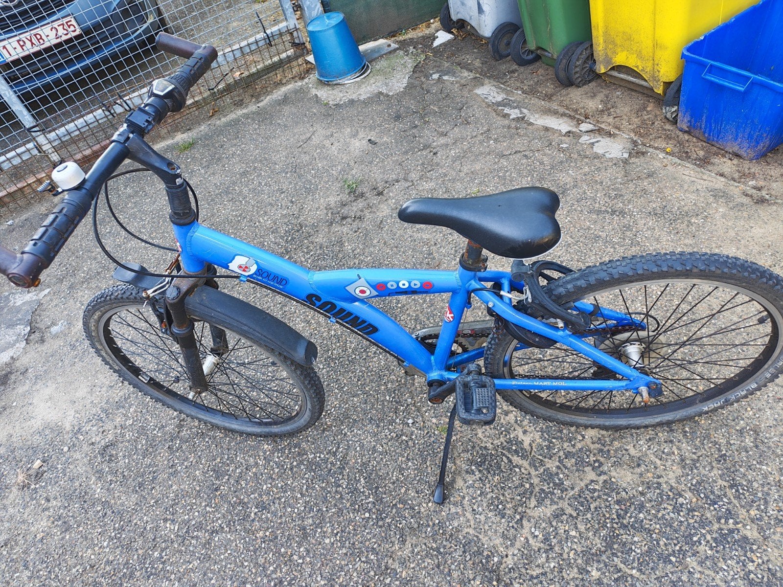 jongens fiets 22 inch, Fietsen en Brommers, 20 inch of meer, Gebruikt, Heren, Versnellingen