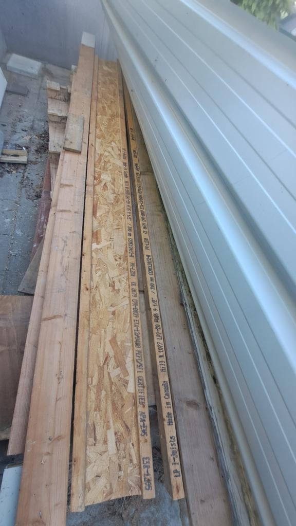 I profiel balk 2 stuks, Doe-het-zelf en Bouw, Hout en Planken, Ophalen, Balk