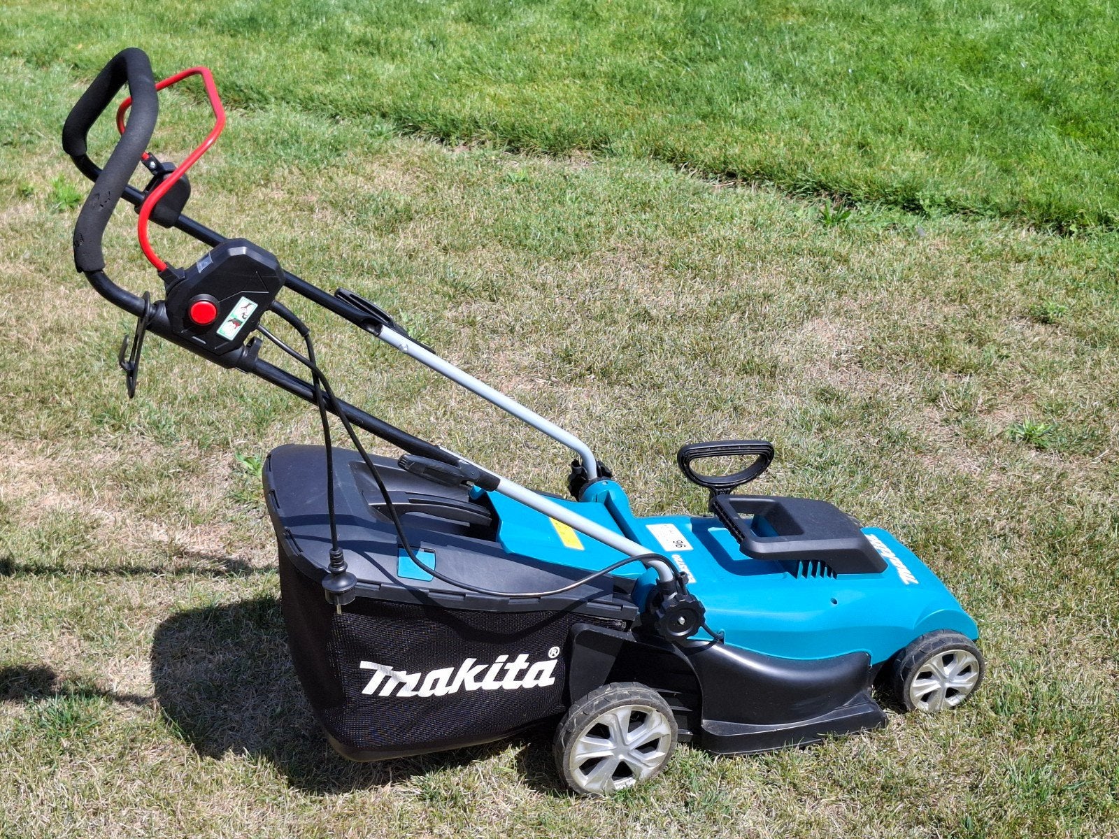 Makita ELM3720, Ophalen, Gebruikt, Elektrische grasmaaier, Opvangbak