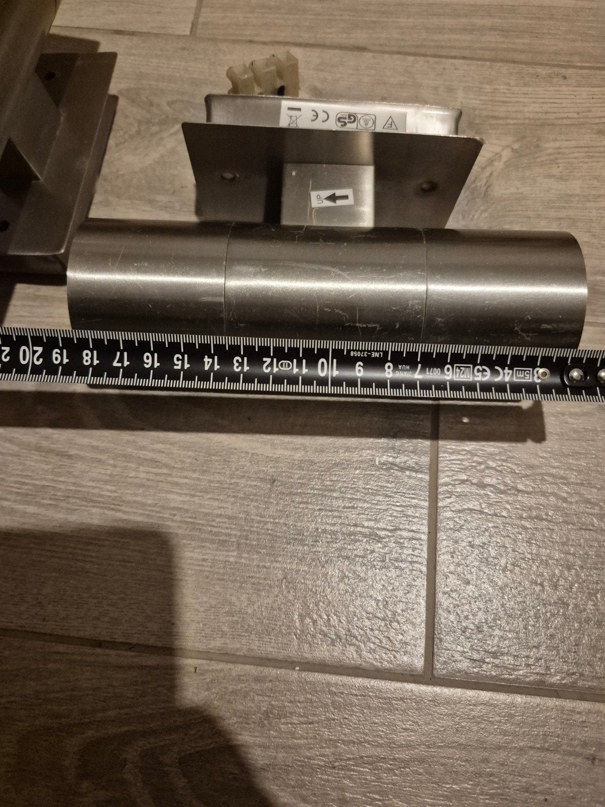 3 edelstaal lampjes, Tuin en Terras, Ophalen