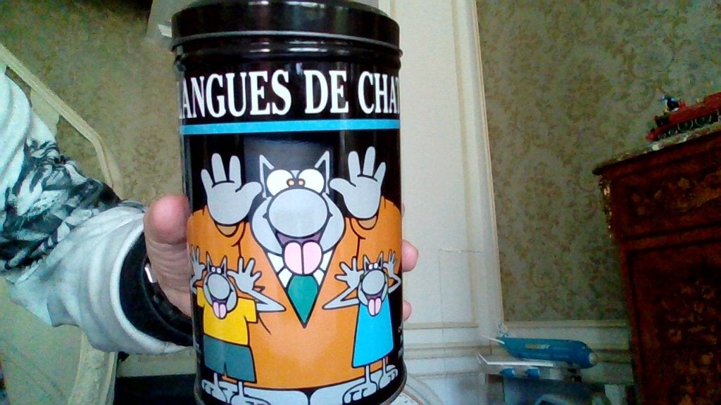Boite langues de chat prix la pièce, Enlèvement