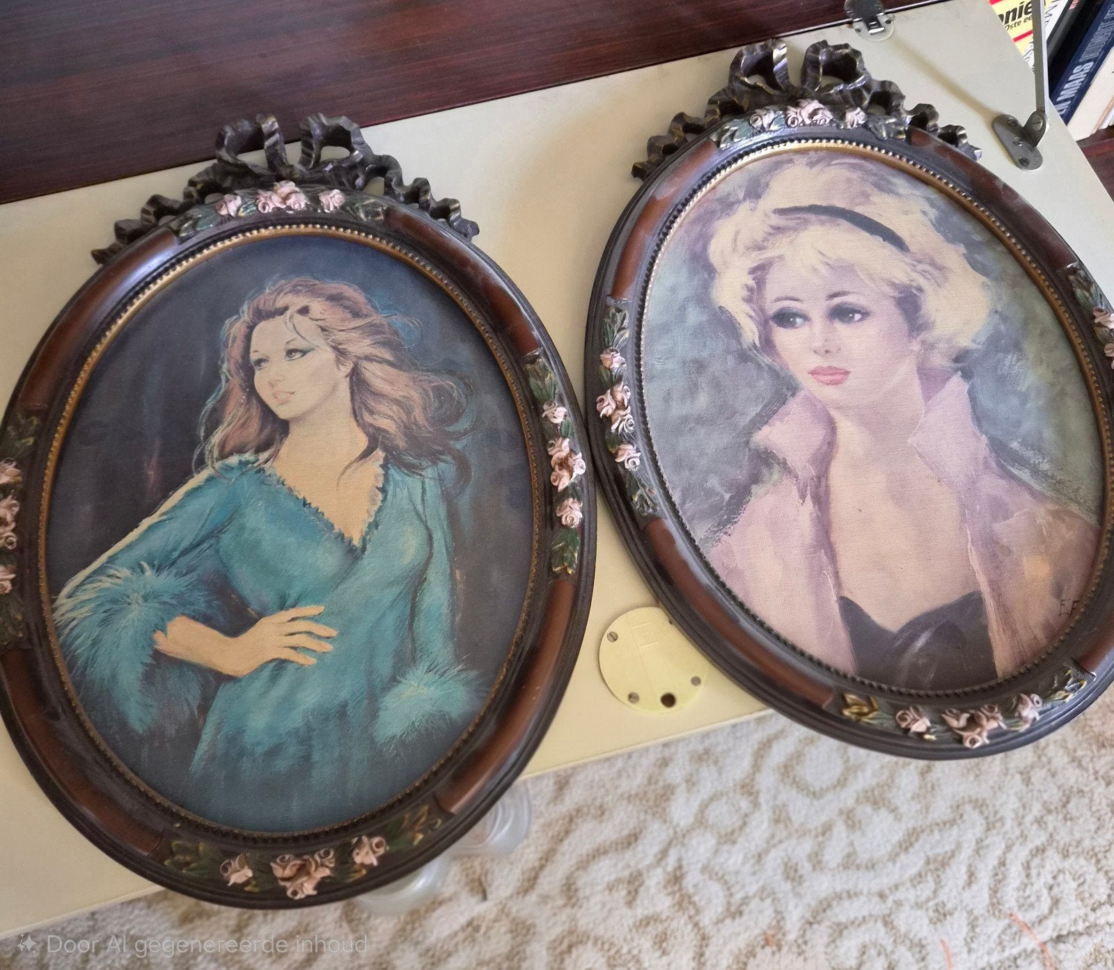 Vintage portretten van dames, Ophalen of Verzenden, Vintage