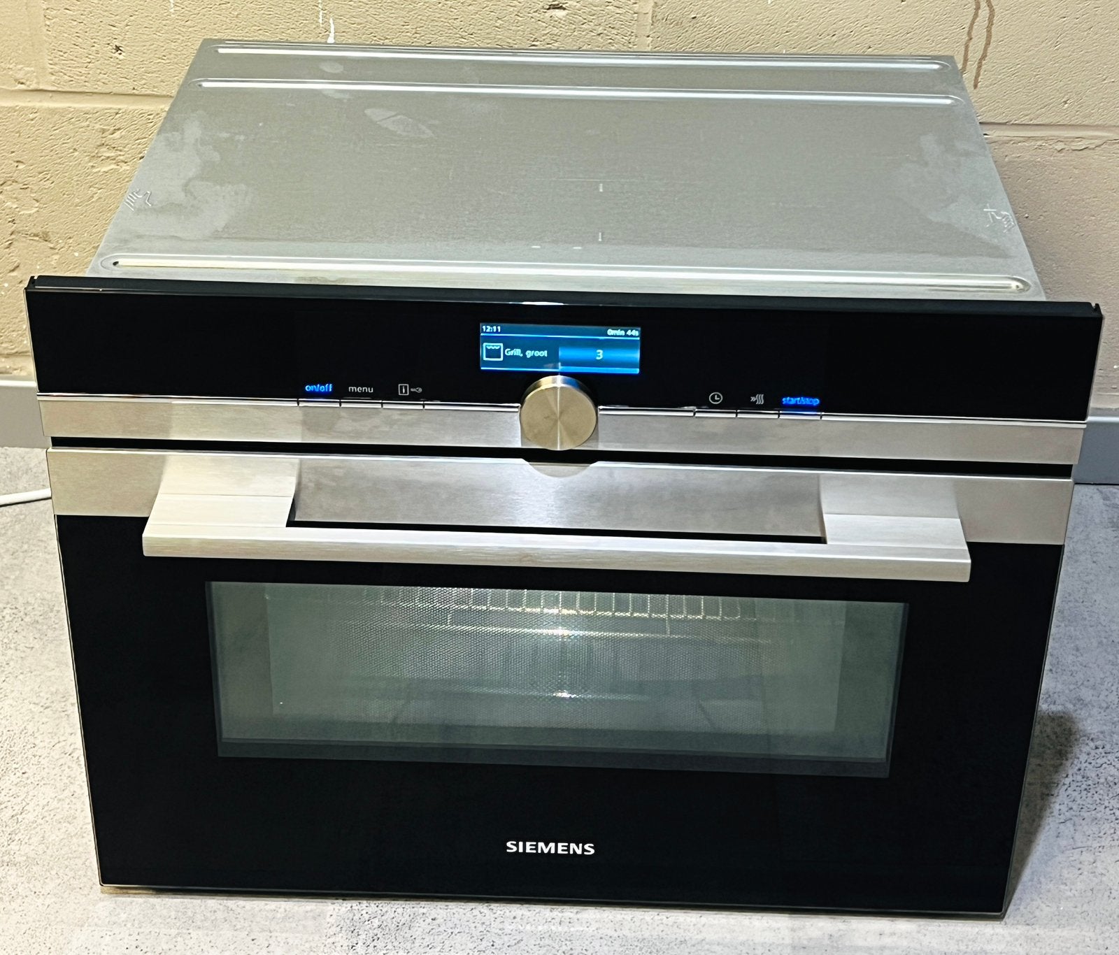 Siemens Inbouw Combi-magnetron 45 hoogte!!!!!!, Electroménager, Enlèvement, Comme neuf, Encastré, Siemens