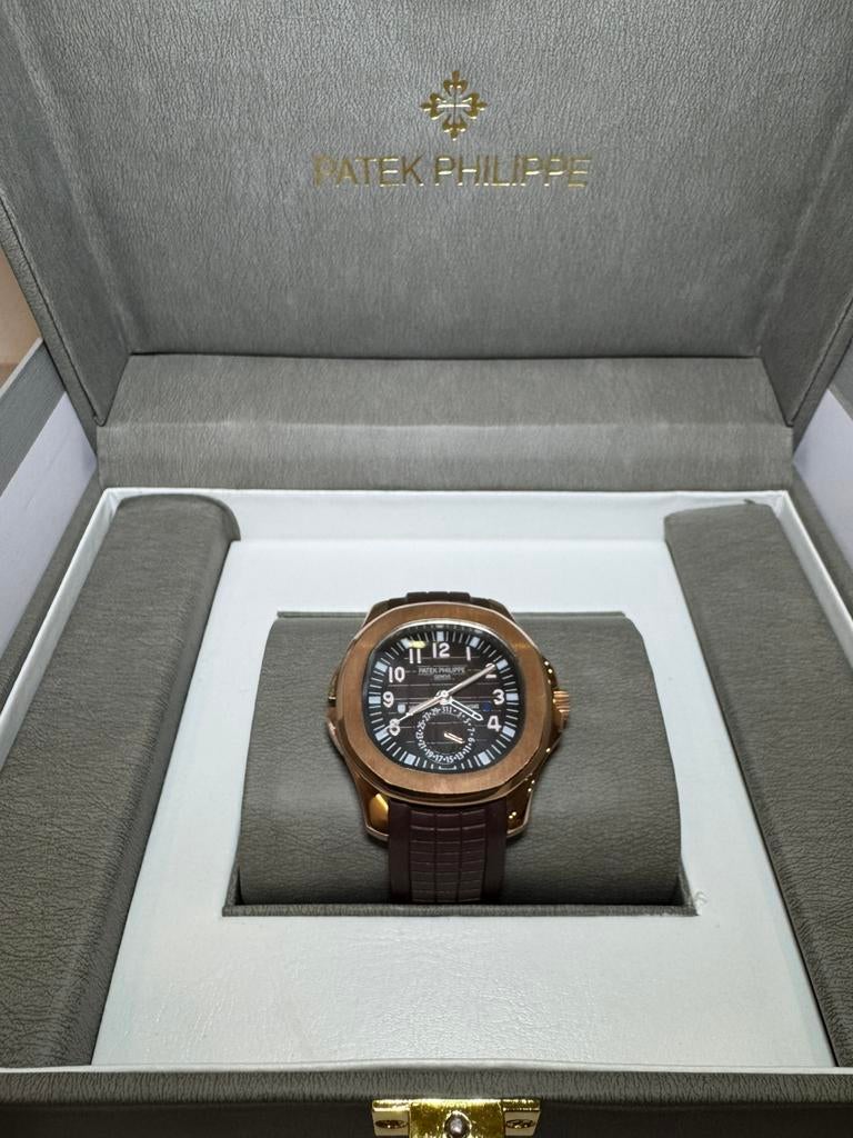Patek philippe aquanau, Handtassen en Accessoires, Horloges | Heren, Ophalen of Verzenden, Zo goed als nieuw