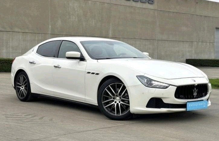 MASERATI GHIBLI TROFEO V6 3.0 DIESEL  BI TURBO A SAISIR!!!!, Auto's, Automaat, Euro 5, Achterwielaandrijving, Wit