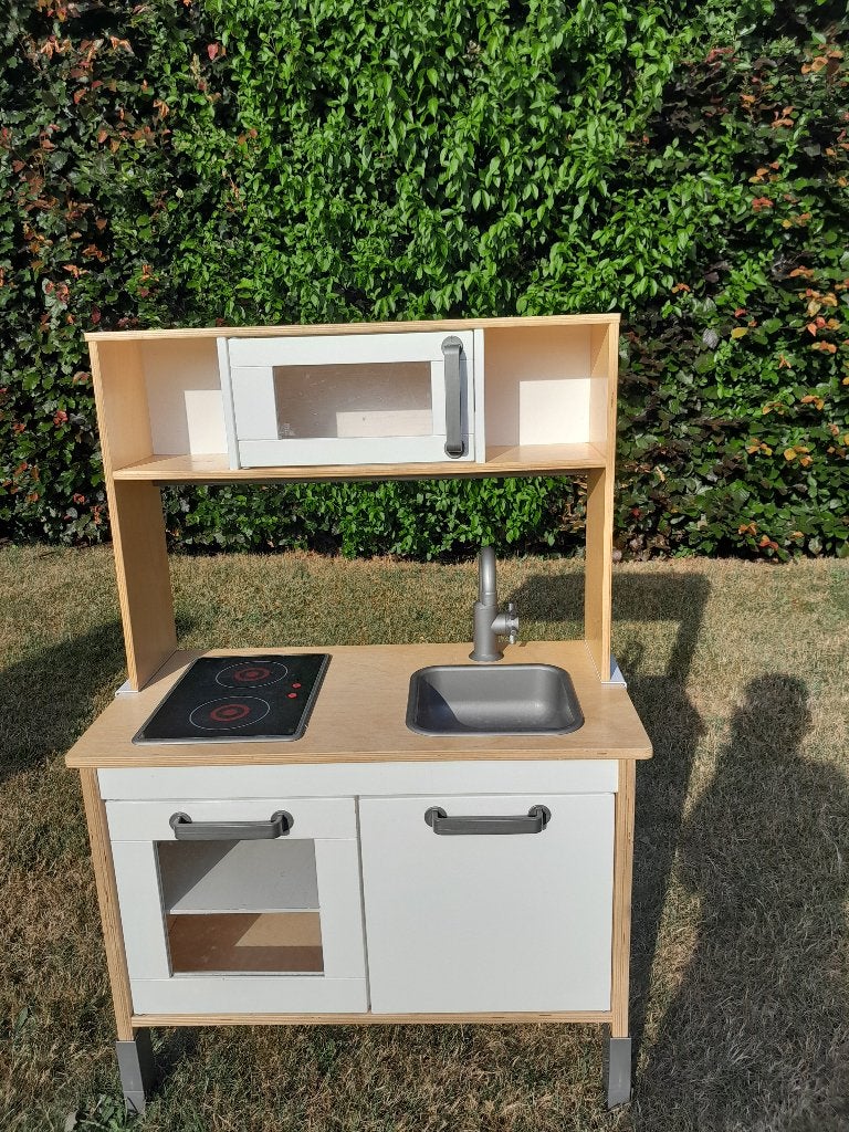 speelgoed keuken en speelgoed kassa, Ophalen, Gebruikt, Hout, Speelkeuken
