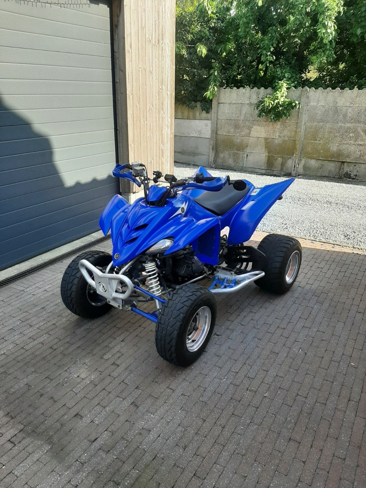 Yamaha raptor 350r, Motoren, 349 cc, 1 cilinder, 12 t/m 35 kW