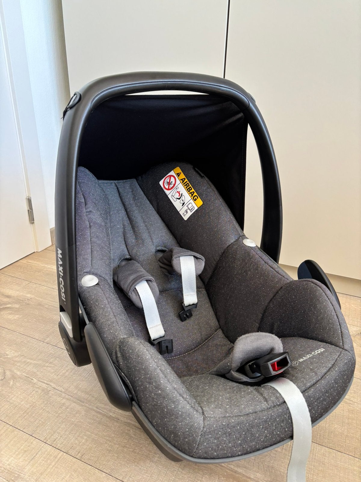 Maxi-Cosi Pebble Plus incl. verkleinkussen, Enfants & Bébés, Enlèvement, Comme neuf, Maxi-Cosi, Isofix