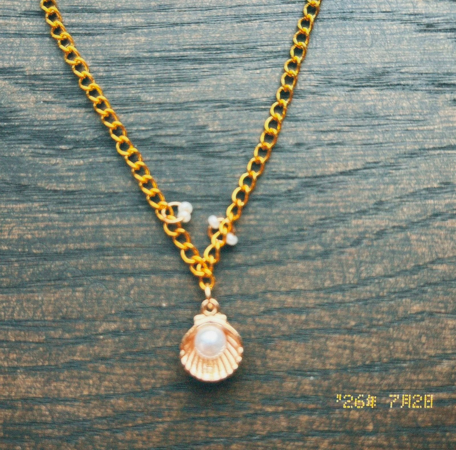 Collier, Bijoux, Sacs & Beauté, Neuf, Enlèvement ou Envoi, Avec pendentif, Or