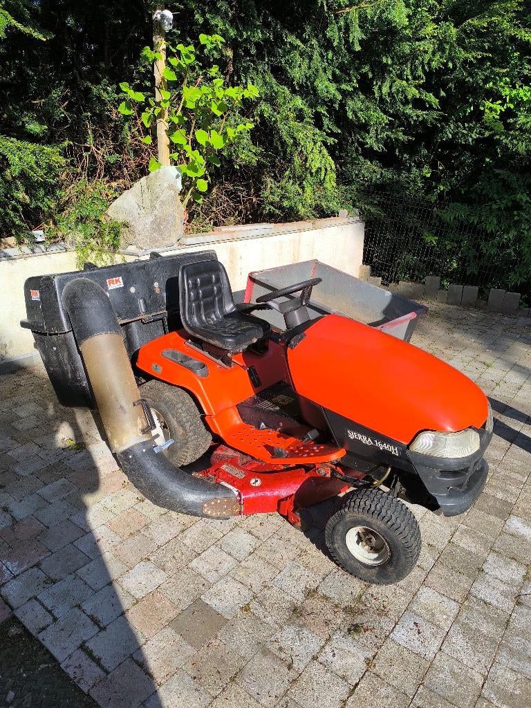 tracteur tondeuse gazon SIERRA, Enlèvement, Utilisé, Fonction de mulching, 90 à 120 cm