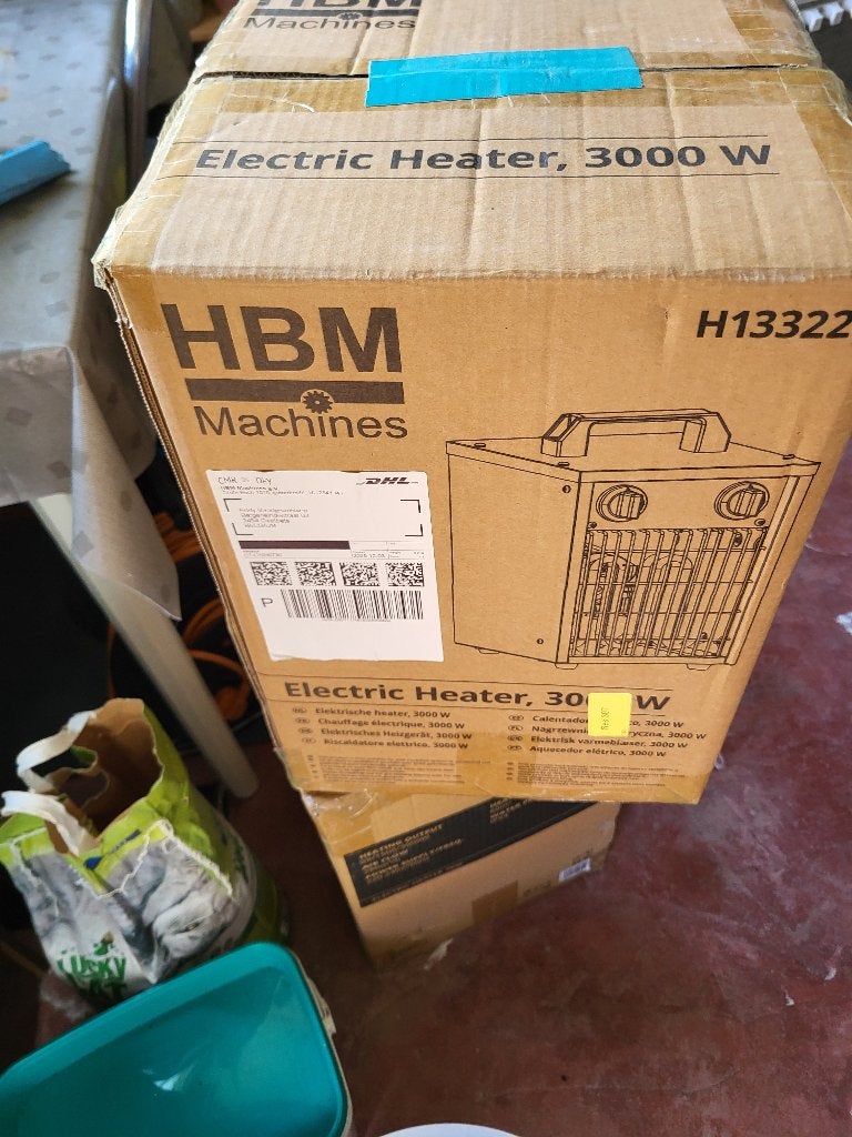 Verwarming, Ophalen, Zo goed als nieuw, 800 watt of meer, Overige typen