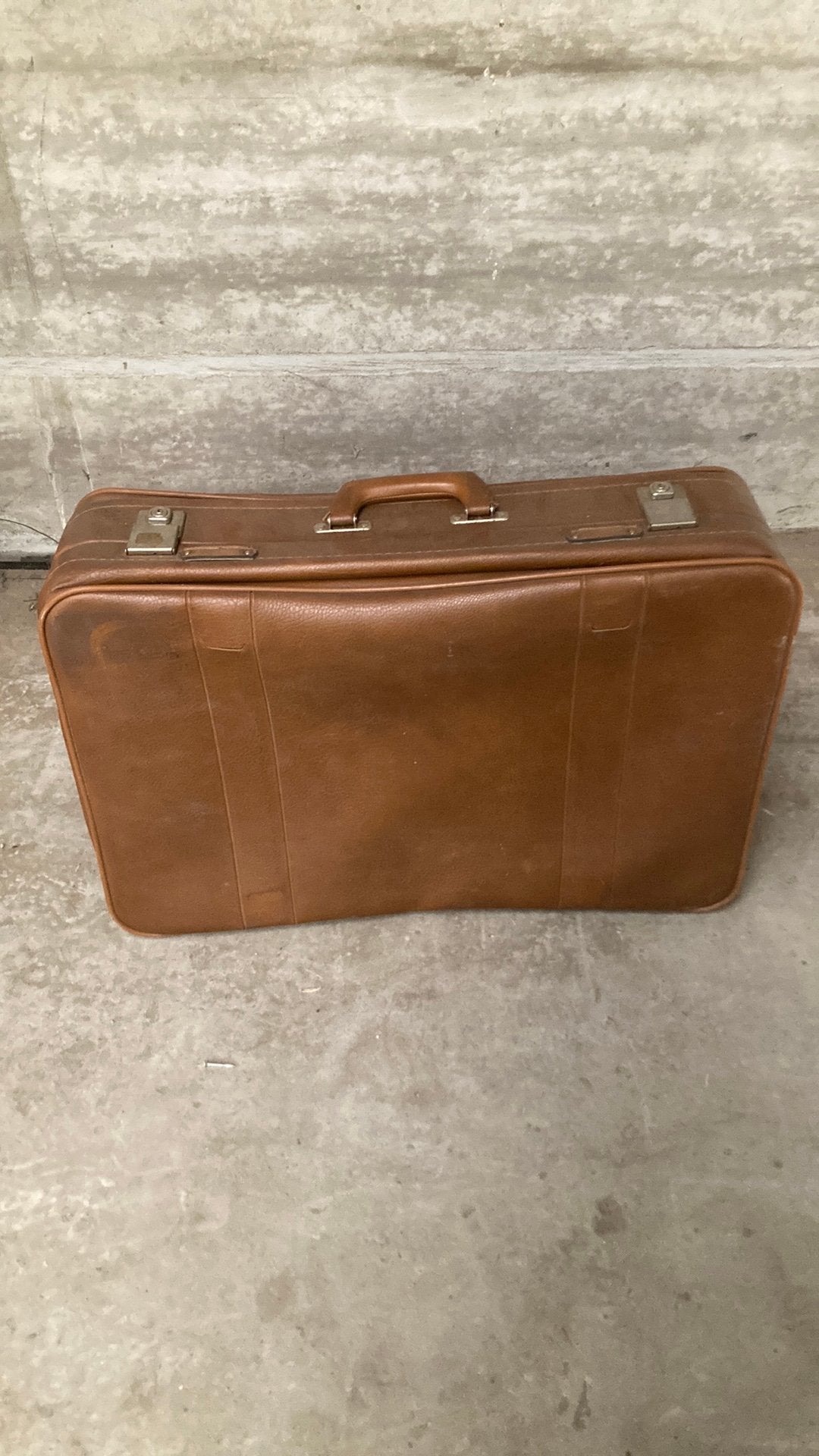 Valise, Enlèvement, Utilisé, 50 à 60 cm, Cuir