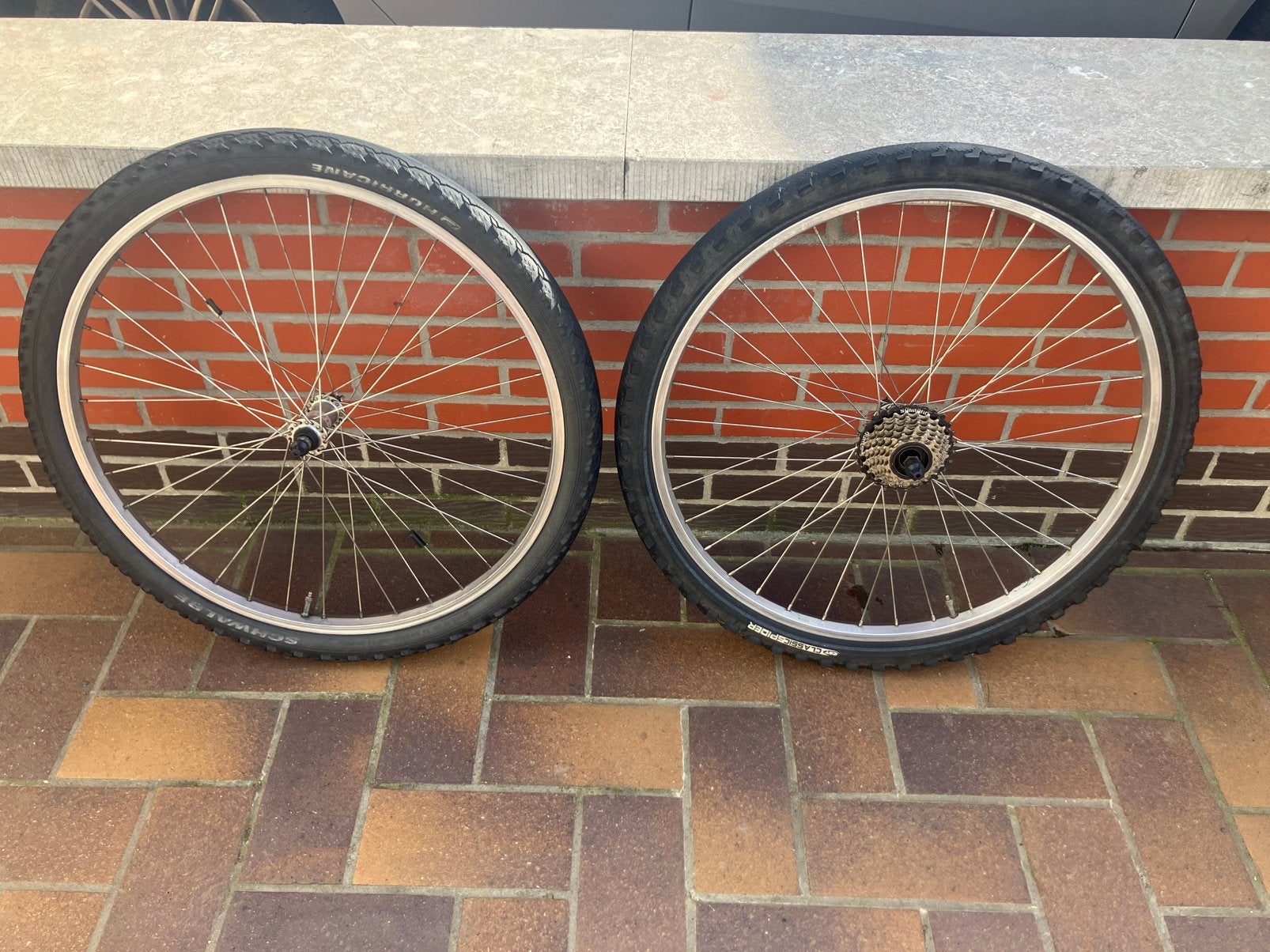 Wielset 26” Rigida, Gebruikt, Aluminium, Mountainbike, Ophalen