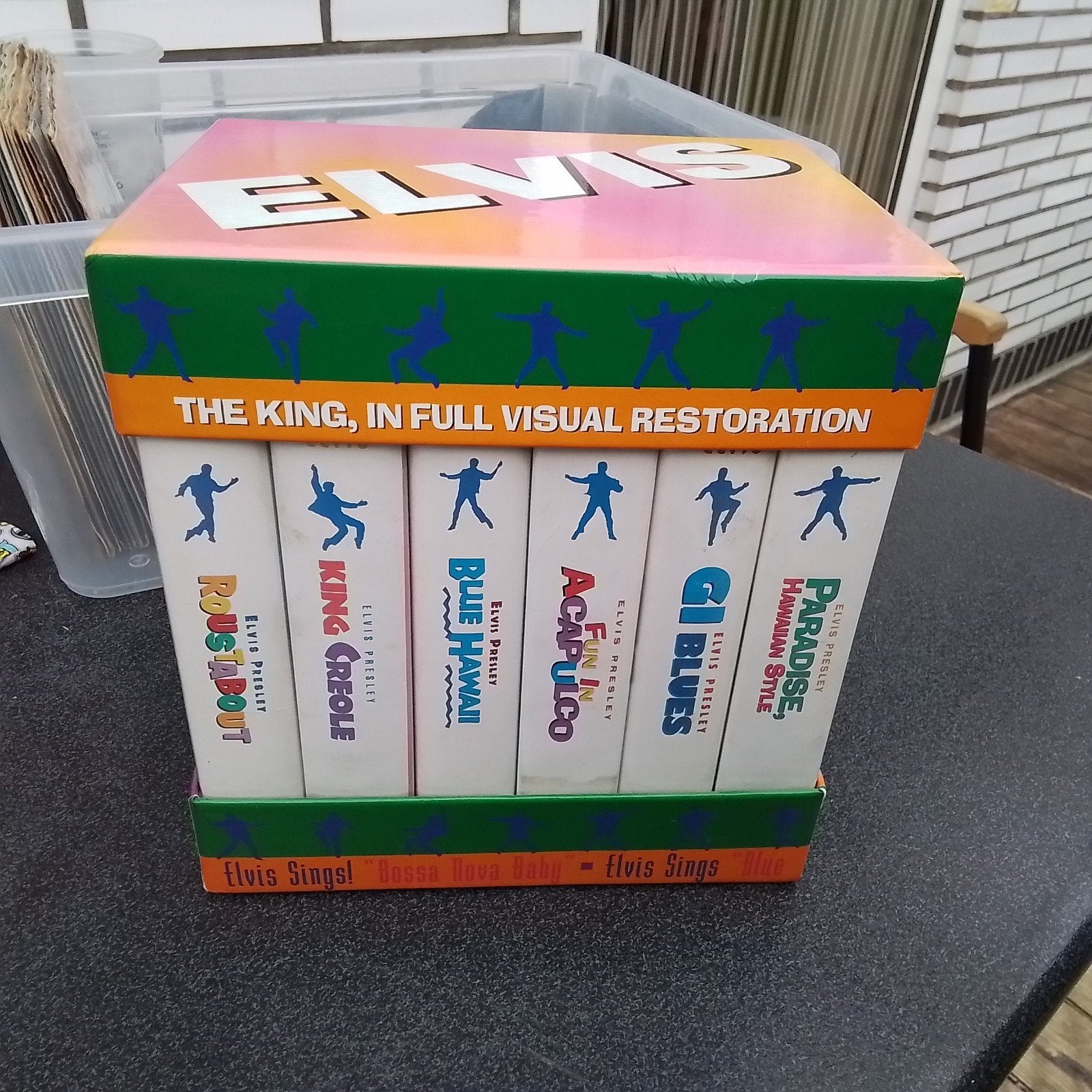 box vhs Elvis Presley, Ophalen, VHS