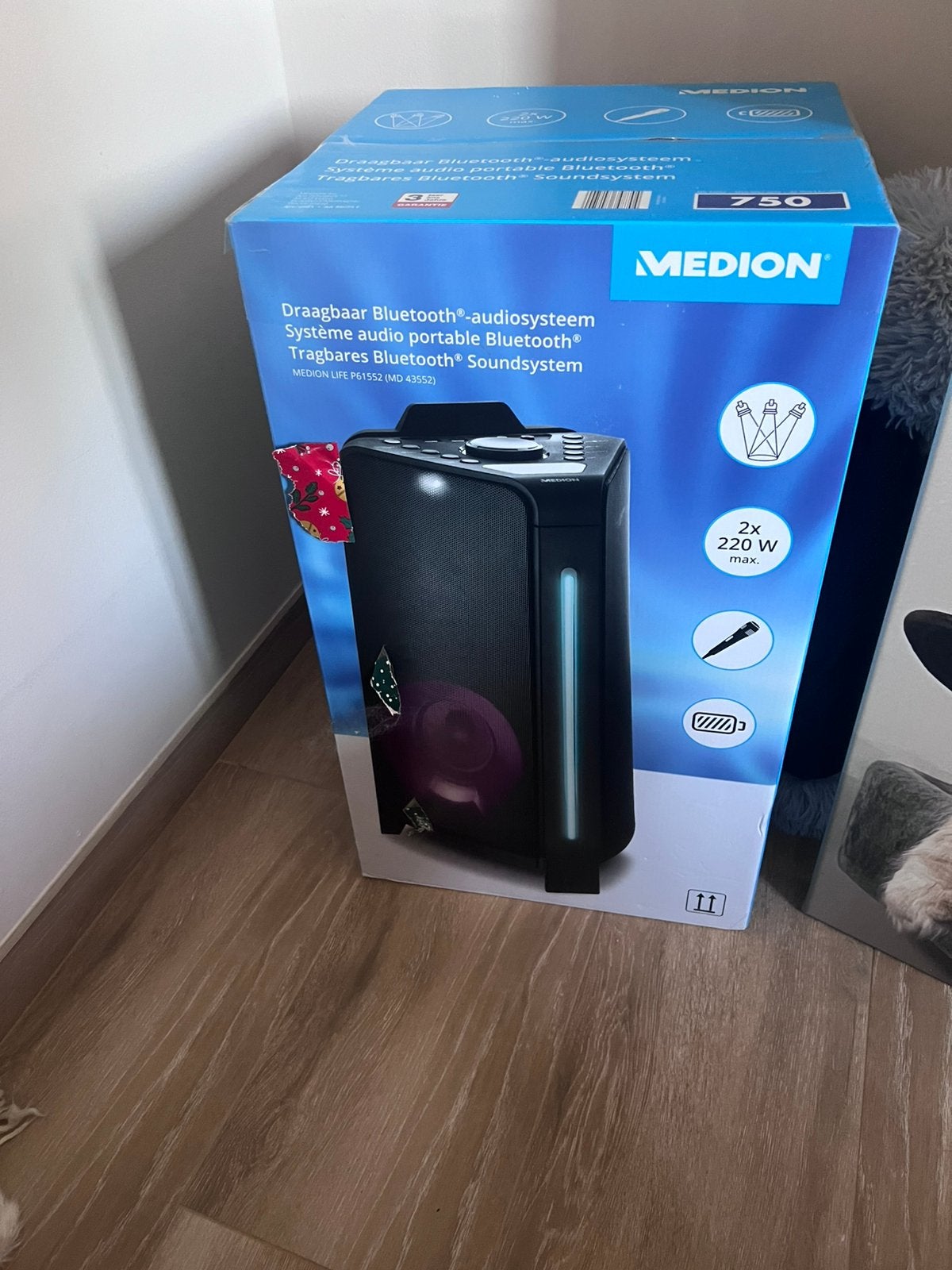 Systeme audio portable Medion, Audio, Tv en Foto, Karaoke-apparatuur, Ophalen, Nieuw, Complete set