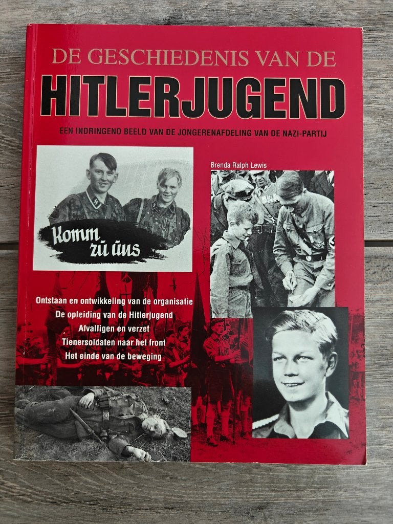 De geschiedenis van de Hitlerjugend, Livres, Guerre & Militaire, Enlèvement ou Envoi, Deuxième Guerre mondiale, Utilisé, Autres sujets/thèmes